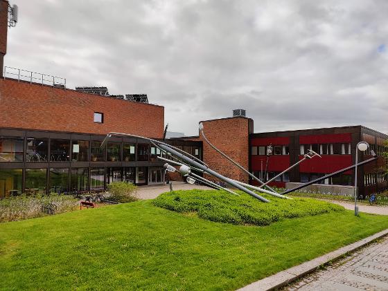 Bildet viser Realfagsbygget, Campus Tromsø